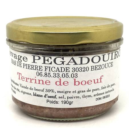 Terrine de bœuf 190g