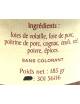 Parfait de volaille "des Costières" 185g