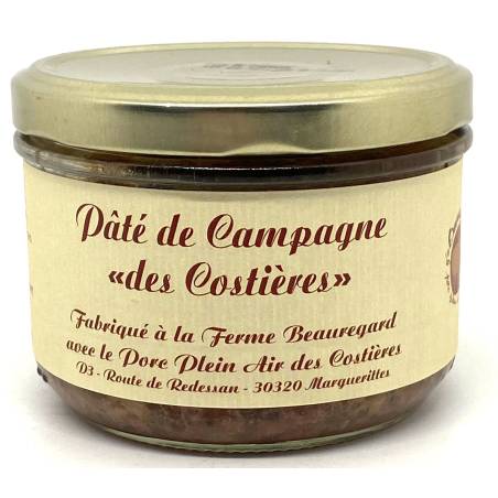 Pâté de Campagne "des Costières" 185g