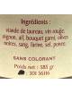 Gardiane "des Costières" au taureau 385g