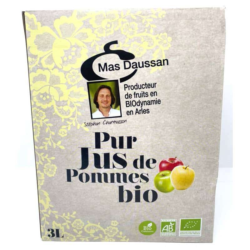 Pur jus de pomme Bio 3L