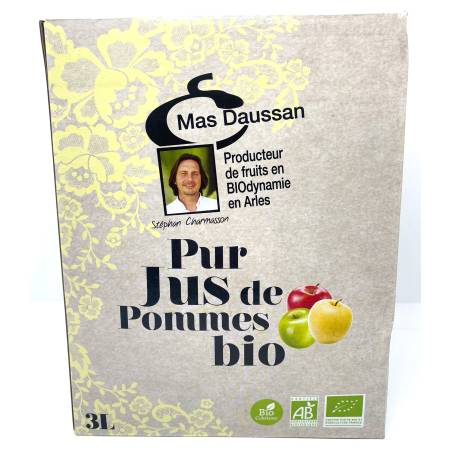 Pur jus de pomme Bio 3L