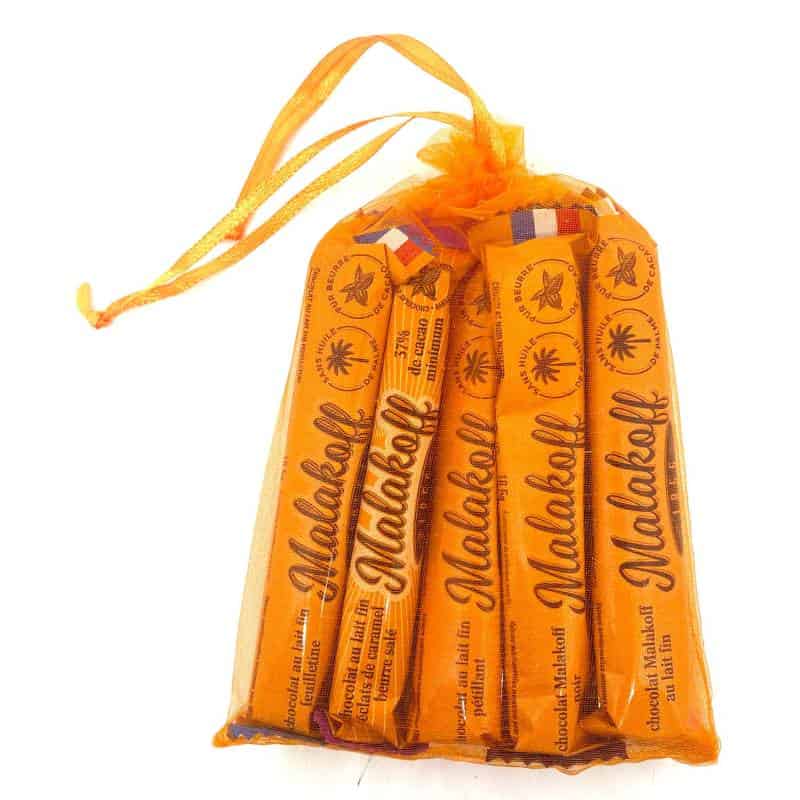 Filet de 5 barres chocolat