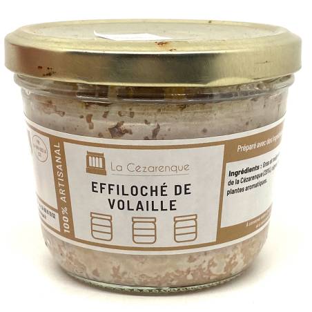 Effiloché de volaille 180g