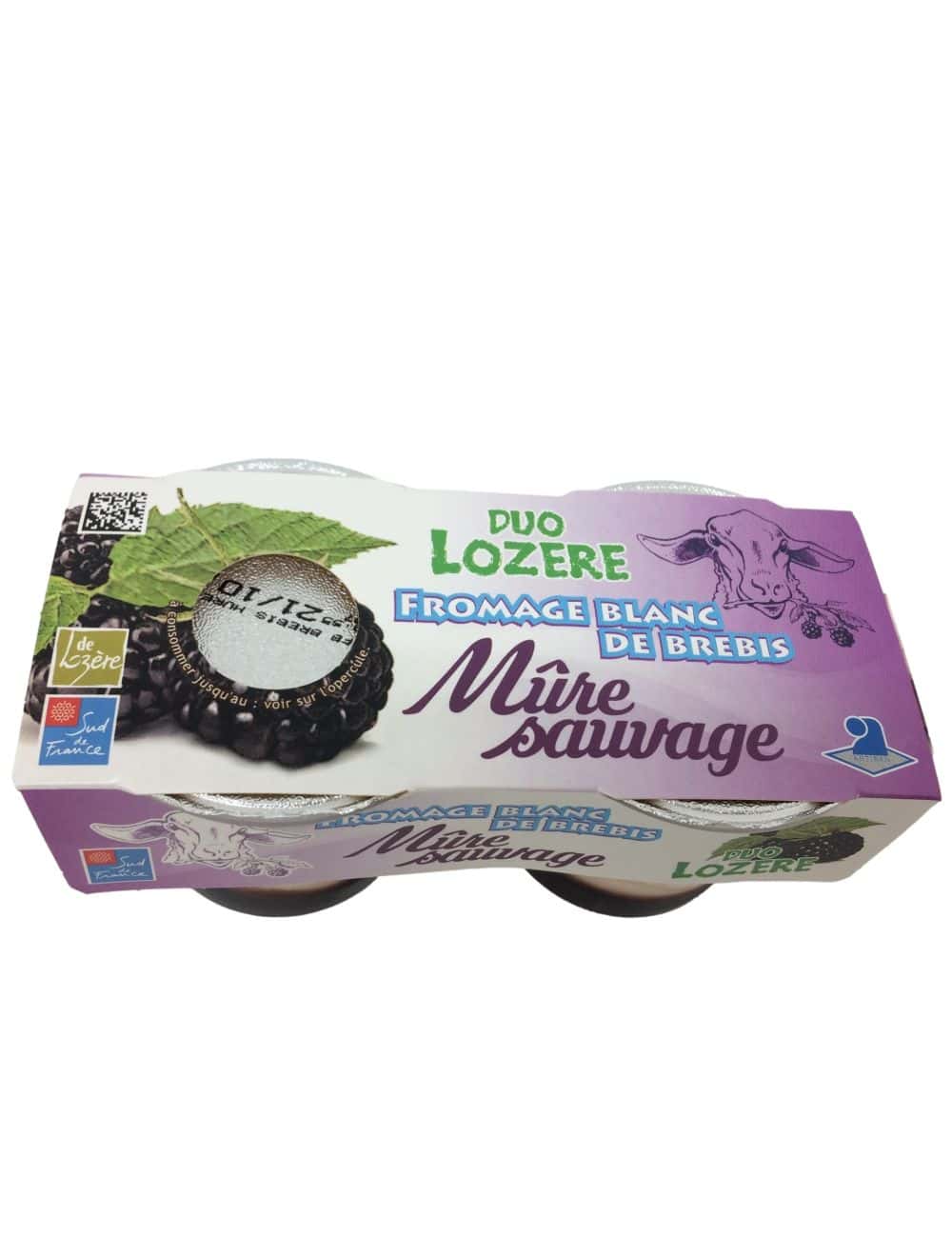 Fromage blanc mûres sauvages