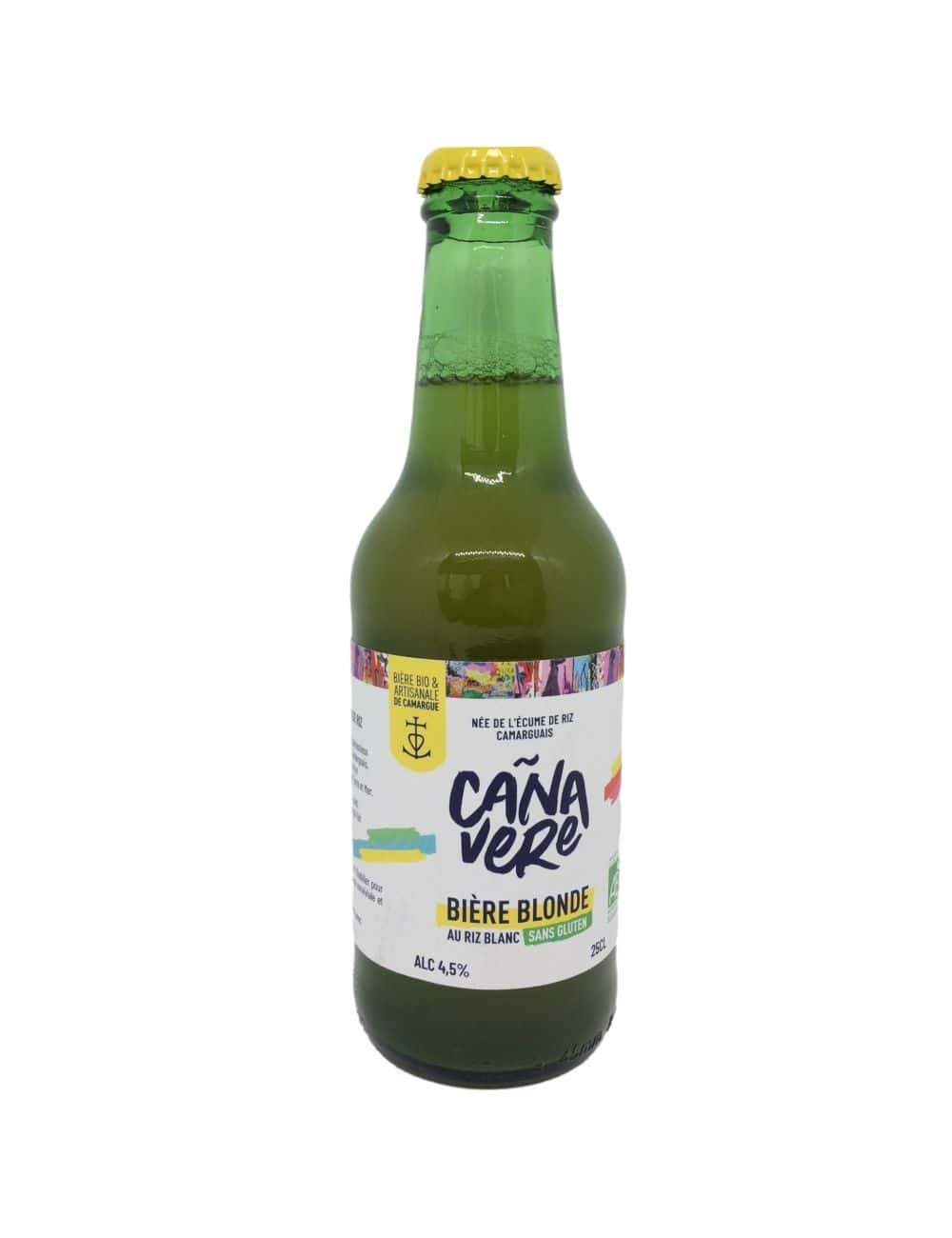 Bière blonde au riz blanc Bio