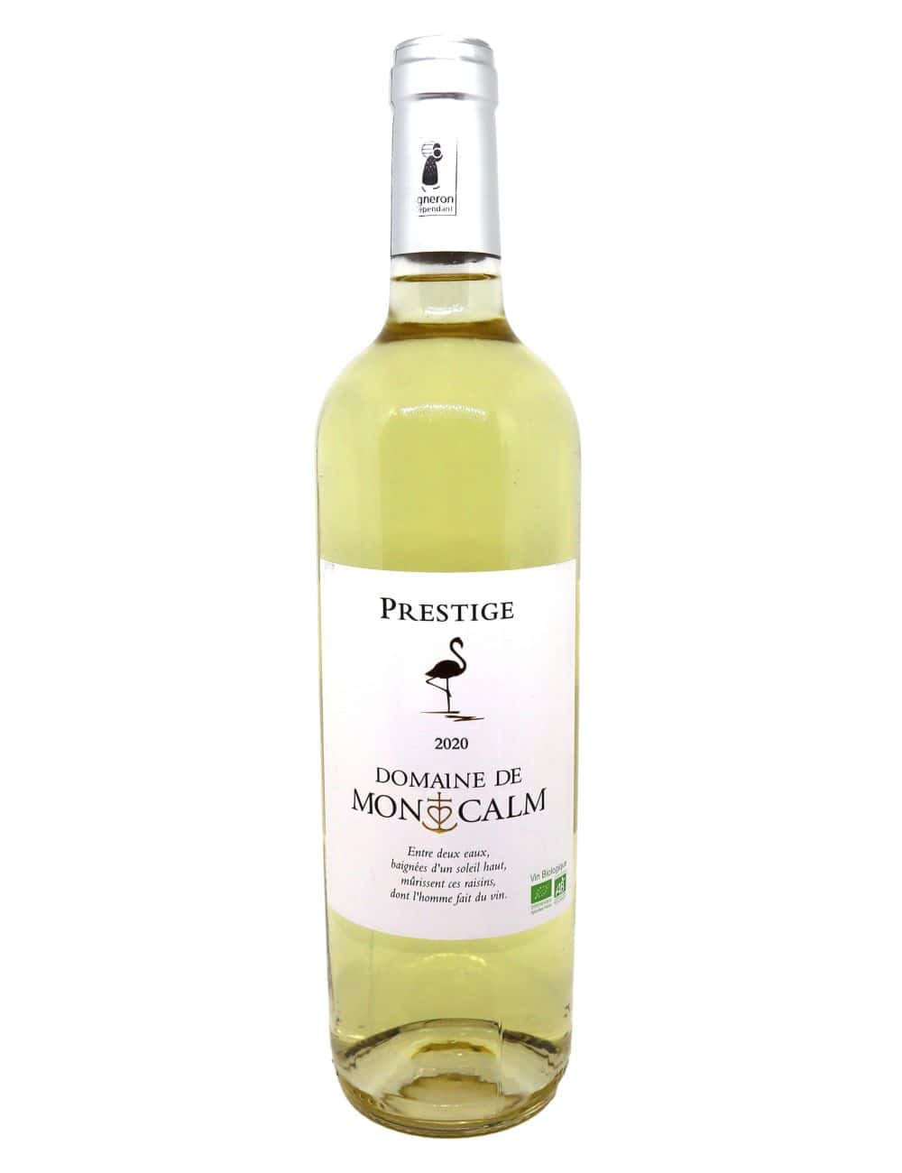 Prestige Blanc 75 cl - Domaine de Montcalm