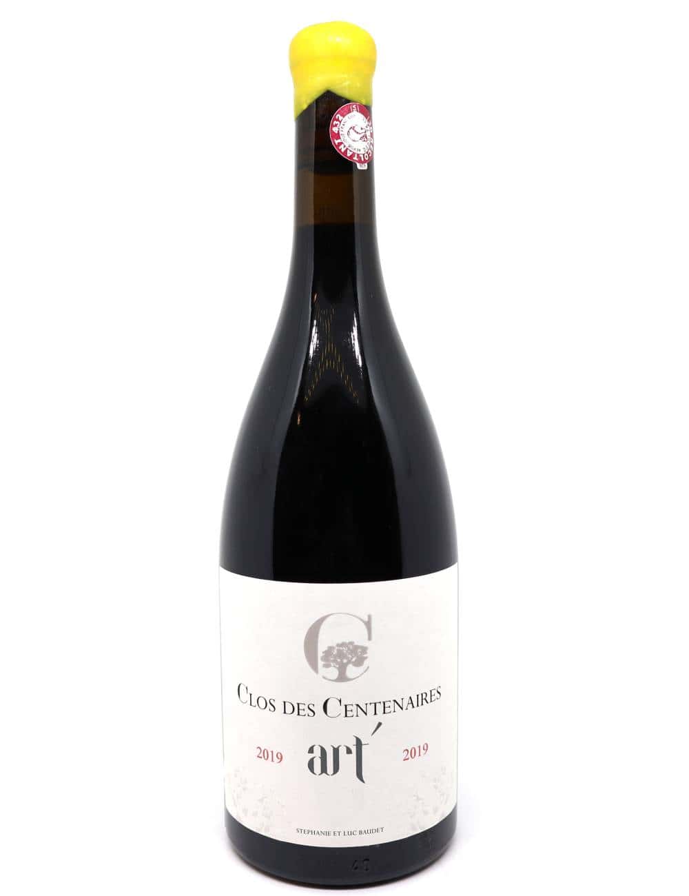 Art' rouge 2019 - 75cl -  Clos des centenaires