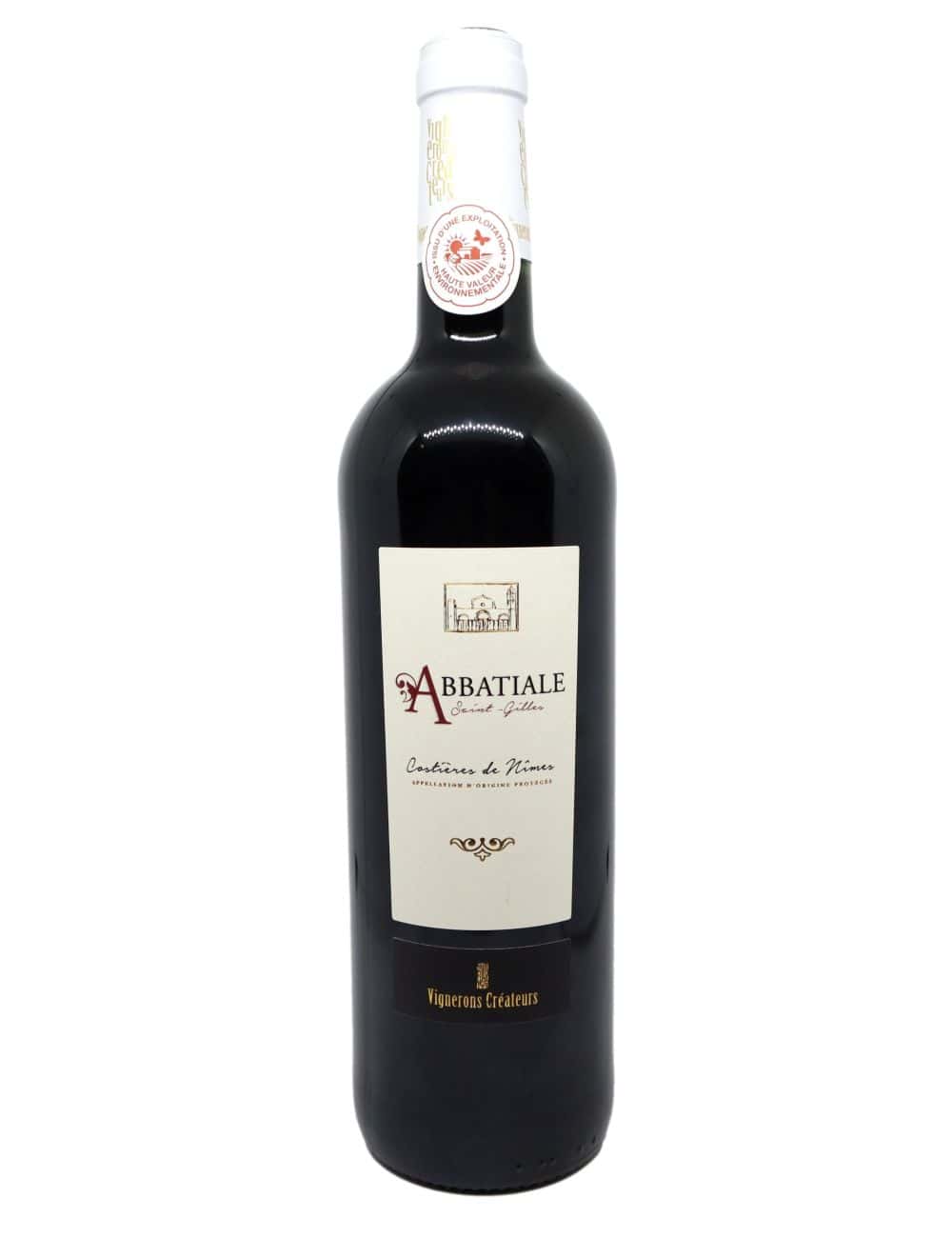 Abbatiale rouge 75cl - Vignerons Créateurs