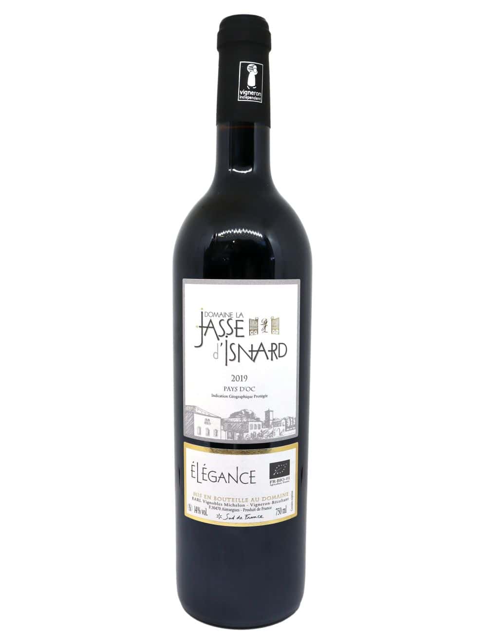 Elegance rouge 2019 - 75cl - Domaine de la Jasse d'Isnard