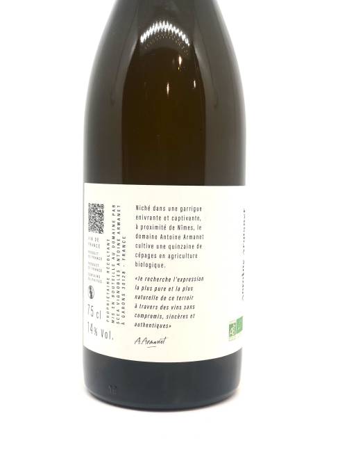 Pura vida blanc 75cl - Domaine Armanet