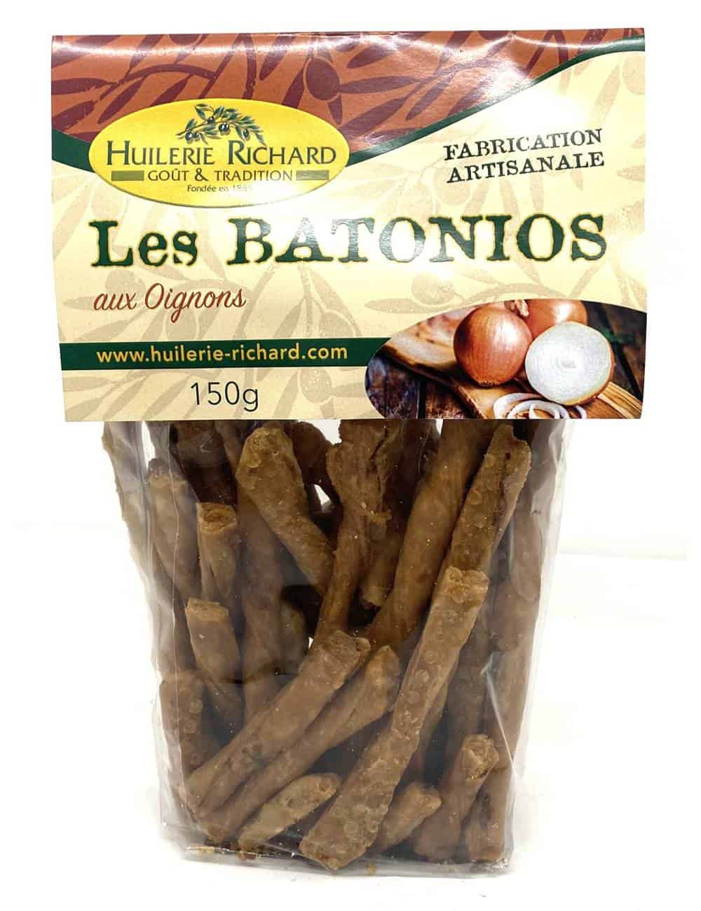 Batonios aux oignons 150g