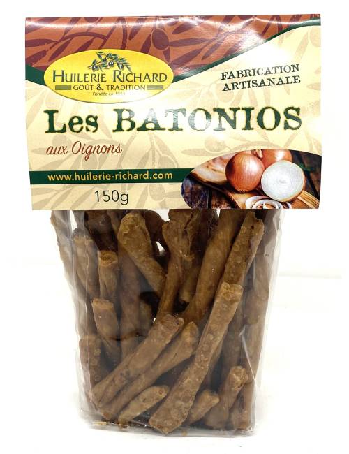 Batonios aux oignons 150g
