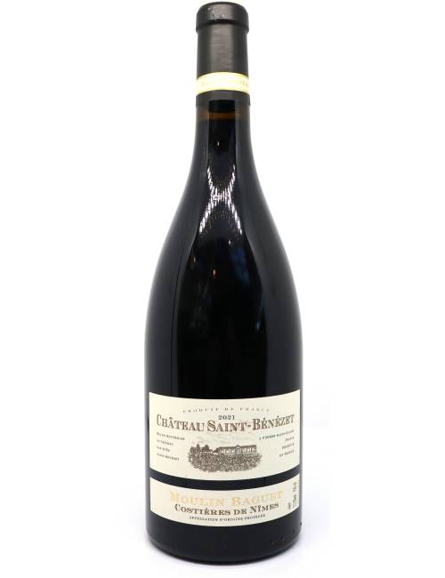 Moulin baguet rouge 75cl - Château Saint-Bénezet