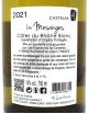 Les mésanges blanc 75 cl - Les Vignerons du Castelas