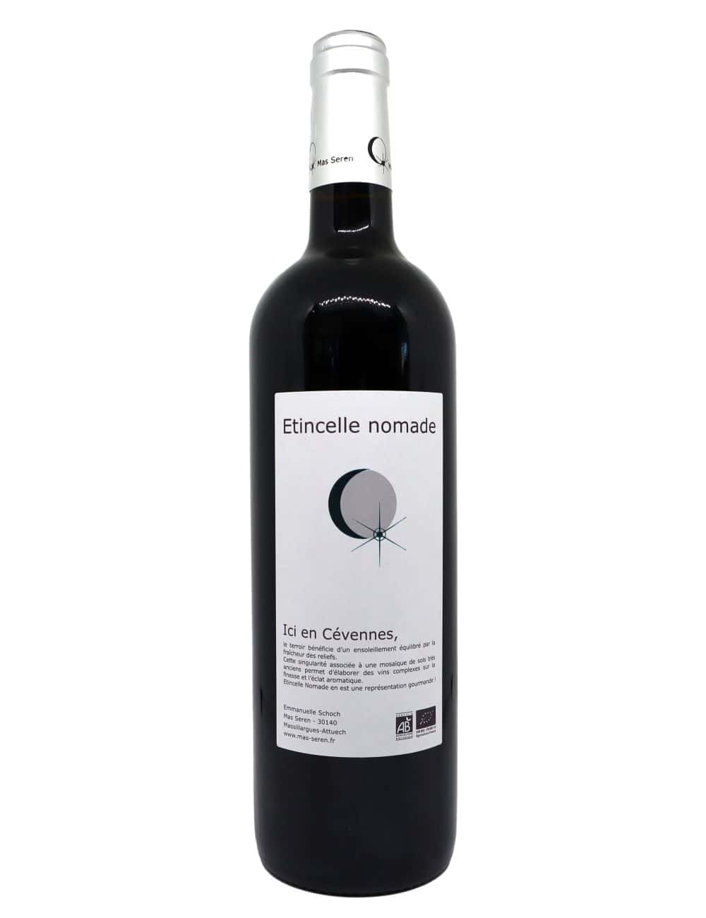 Etincelle nomade rouge 75cl - Mas Seren