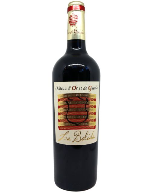 La Bolida rouge 75cl - Château d'or et de gueules