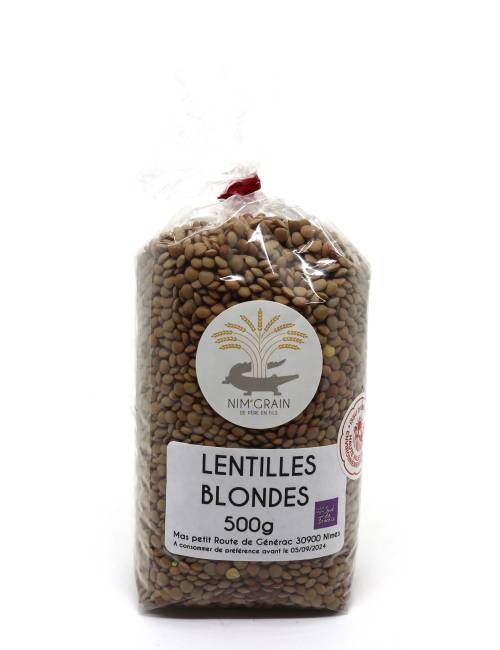 Lentilles blondes 500g