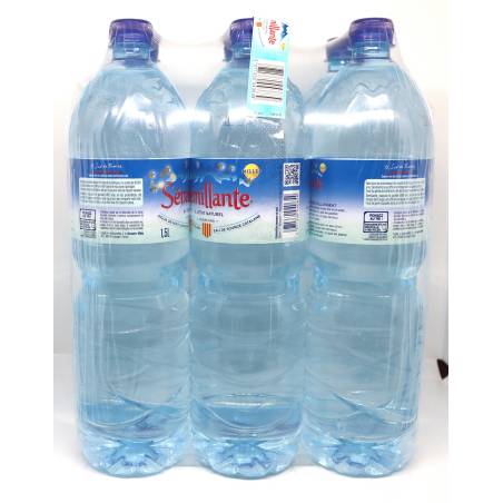 Eau plate 1,5L x 6