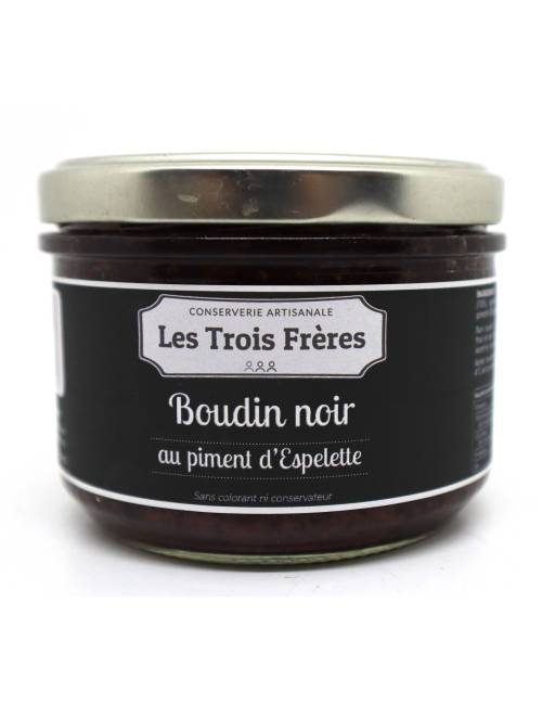Boudin noir au piment d'Espelette 200g