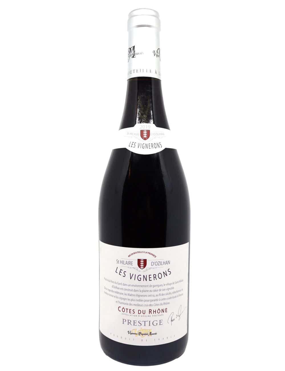 Prestige rouge 75cl - Vignerons Propriétaires Associés