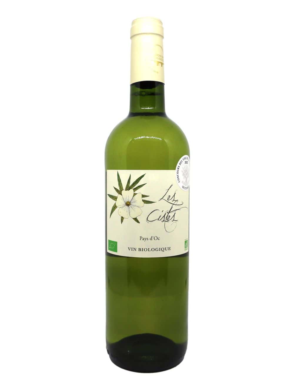 Les Cistes Blanc 75 cl - Vignerons du Sommiérois