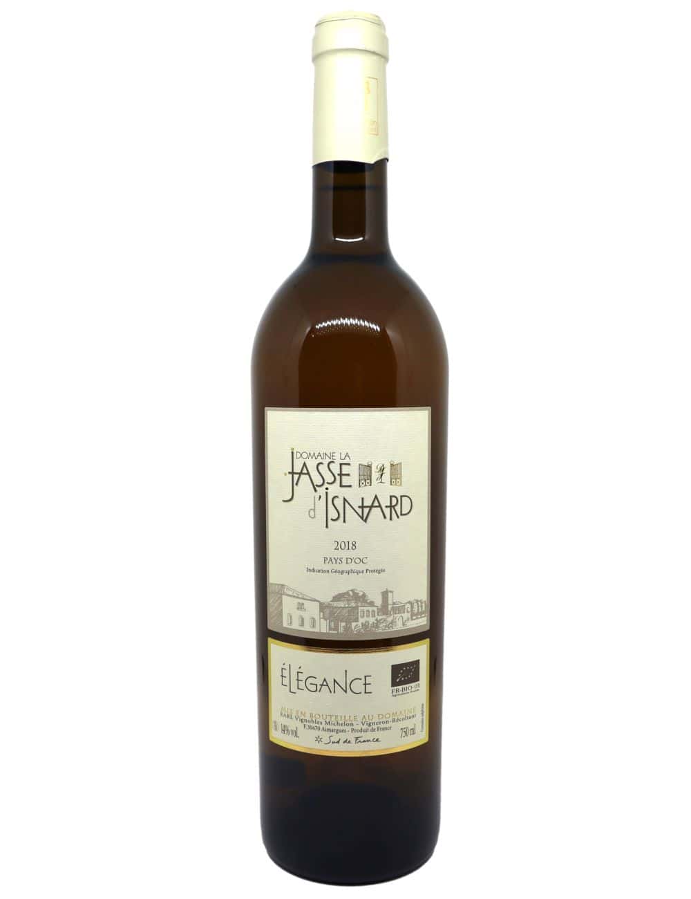 Élégance blanc 75 cl - Domaine Jasse d'Isnard