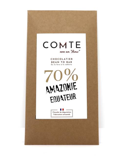 Tablette chocolat 70% Quininde Amazonie 60g