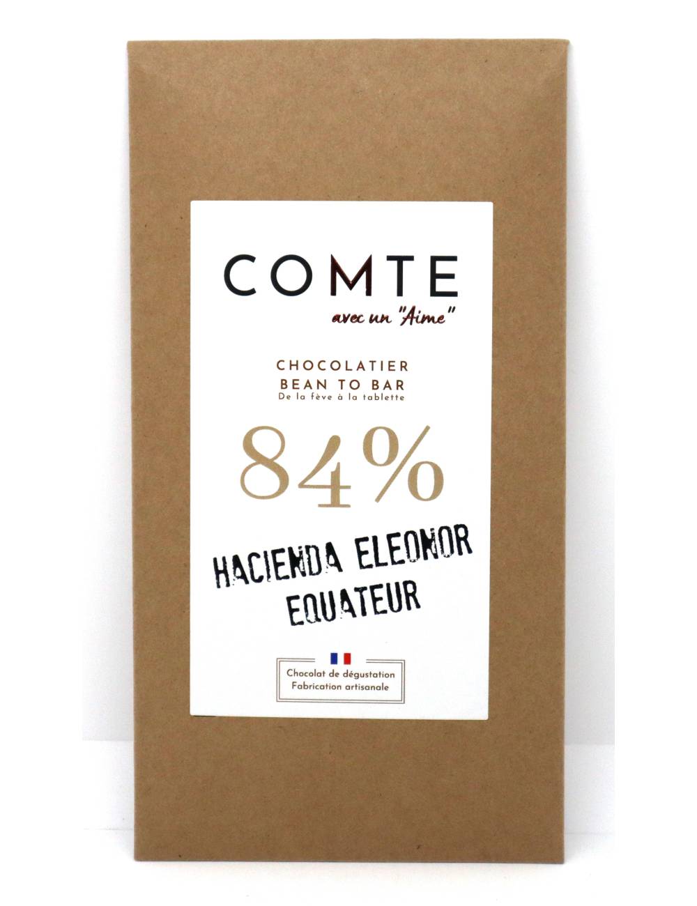Tablette chocolat 84% Hacienda Eleonor 60g
