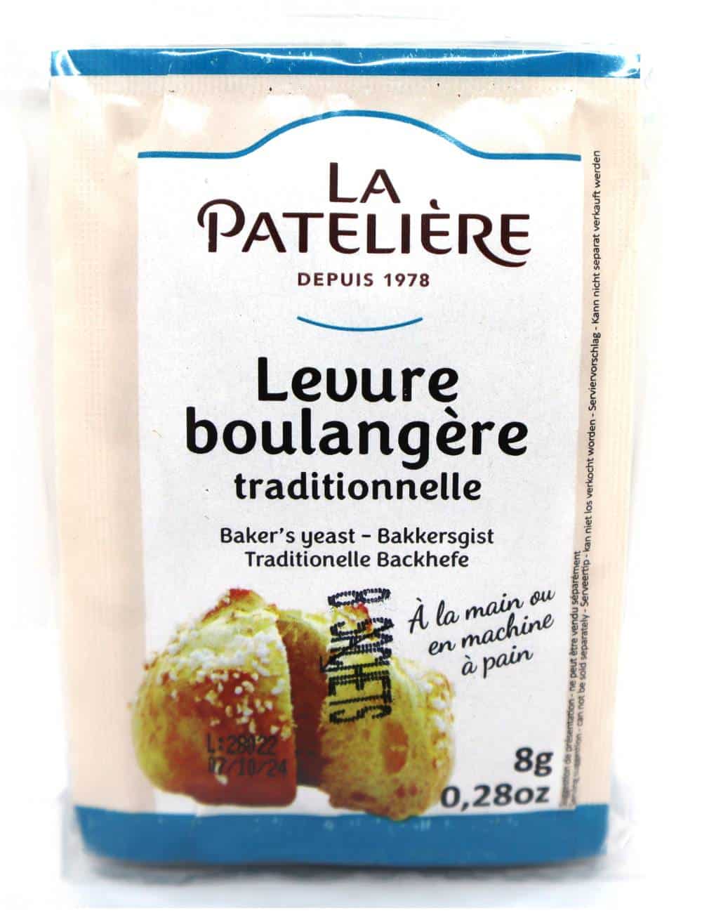 Levure boulangère traditionnelle 8x8g