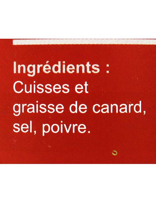 Confit de canard 2 cuisses 600g