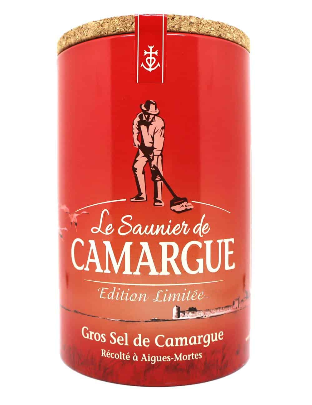 Boîte en fer de gros sel de Camargue 1kg