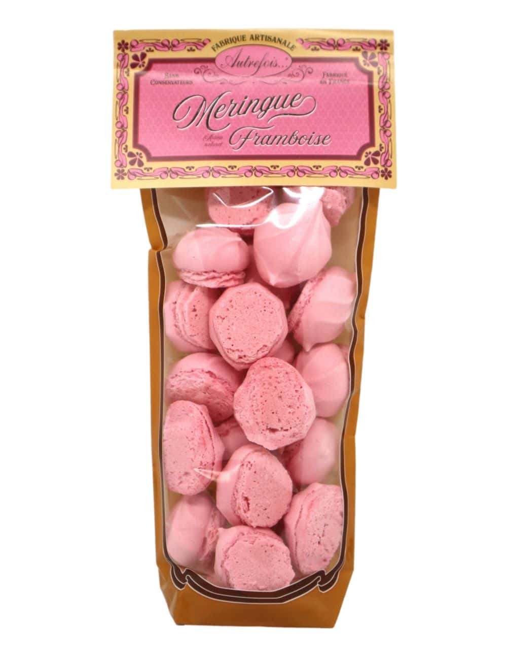 Meringue framboise 80g