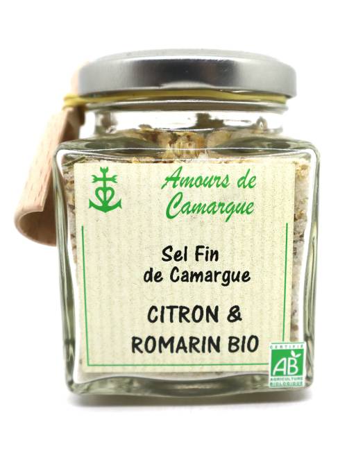 Sel fin Citron et romarin Bio 205g