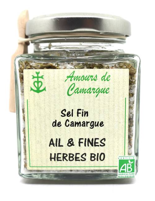Sel fin Ail et Fines herbes Bio 205g
