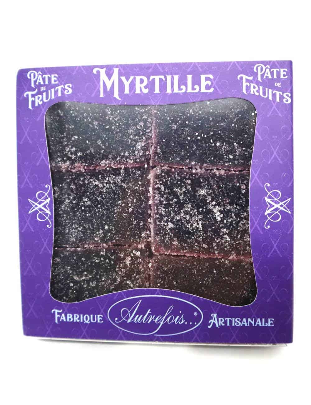 Pâte de fruits Myrtille 85g