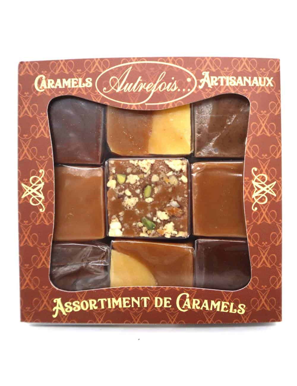 Coffret assortiment de 9 Caramels 90g