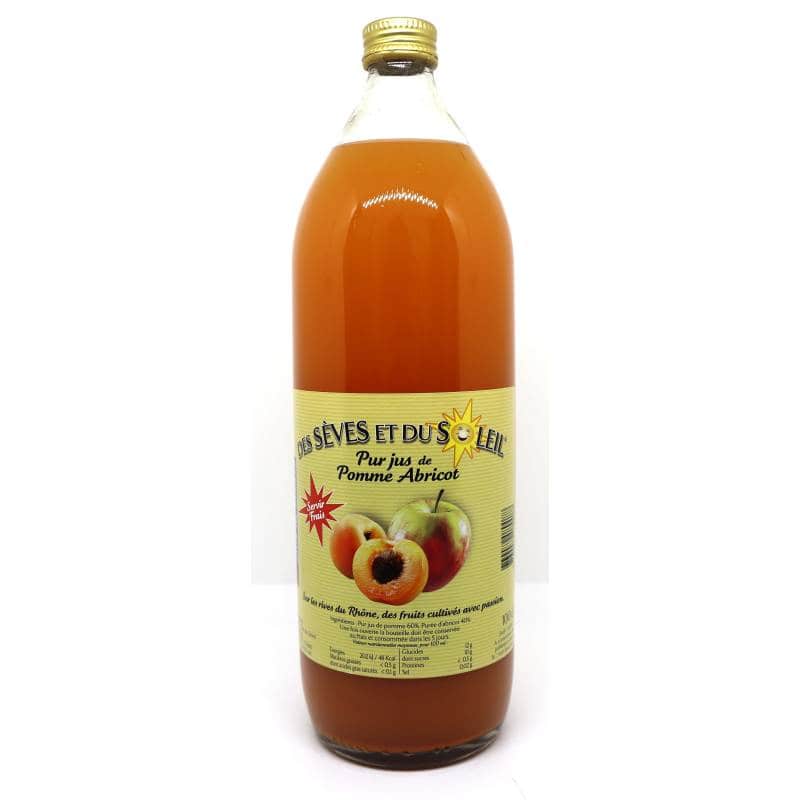 Pur jus de pomme abricot 1L