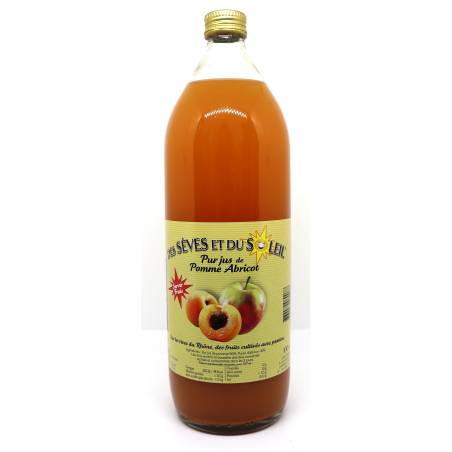 Pur jus de pomme abricot 1L