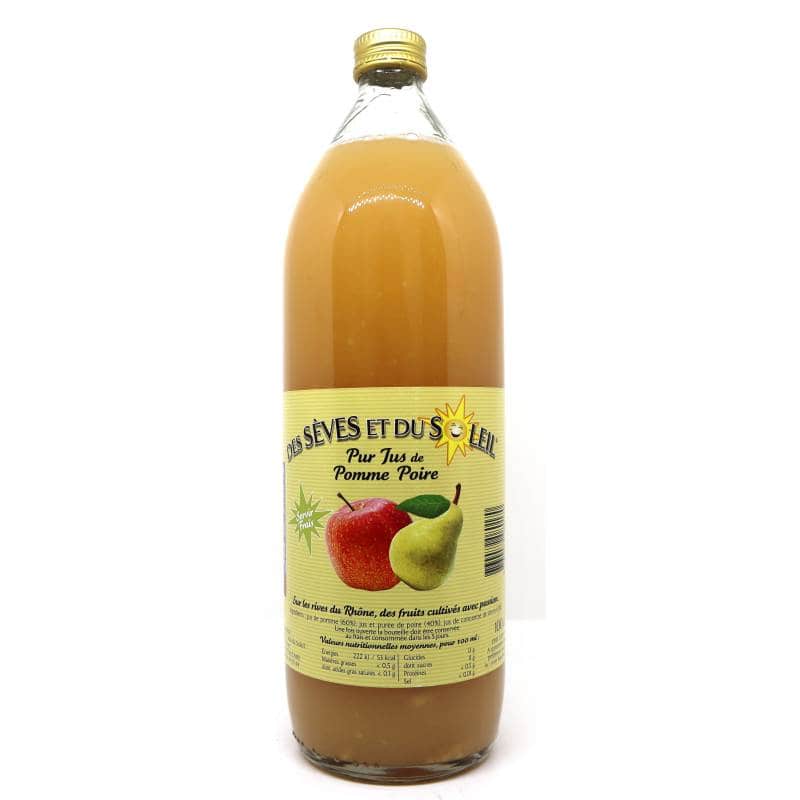 Pur jus de pomme poire 1L
