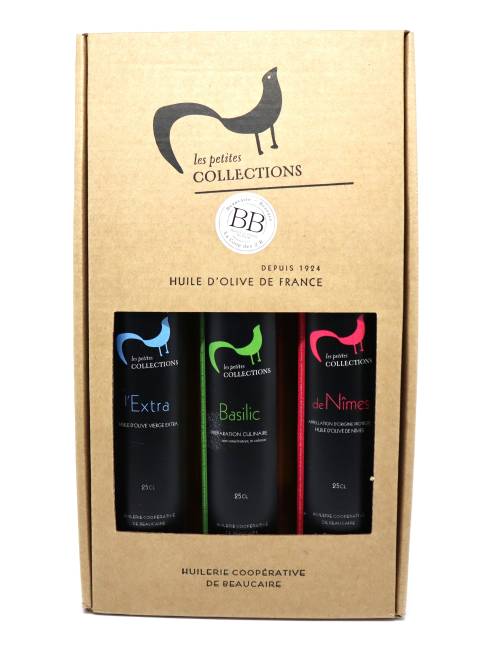 Coffret 3x25cl Huile collection