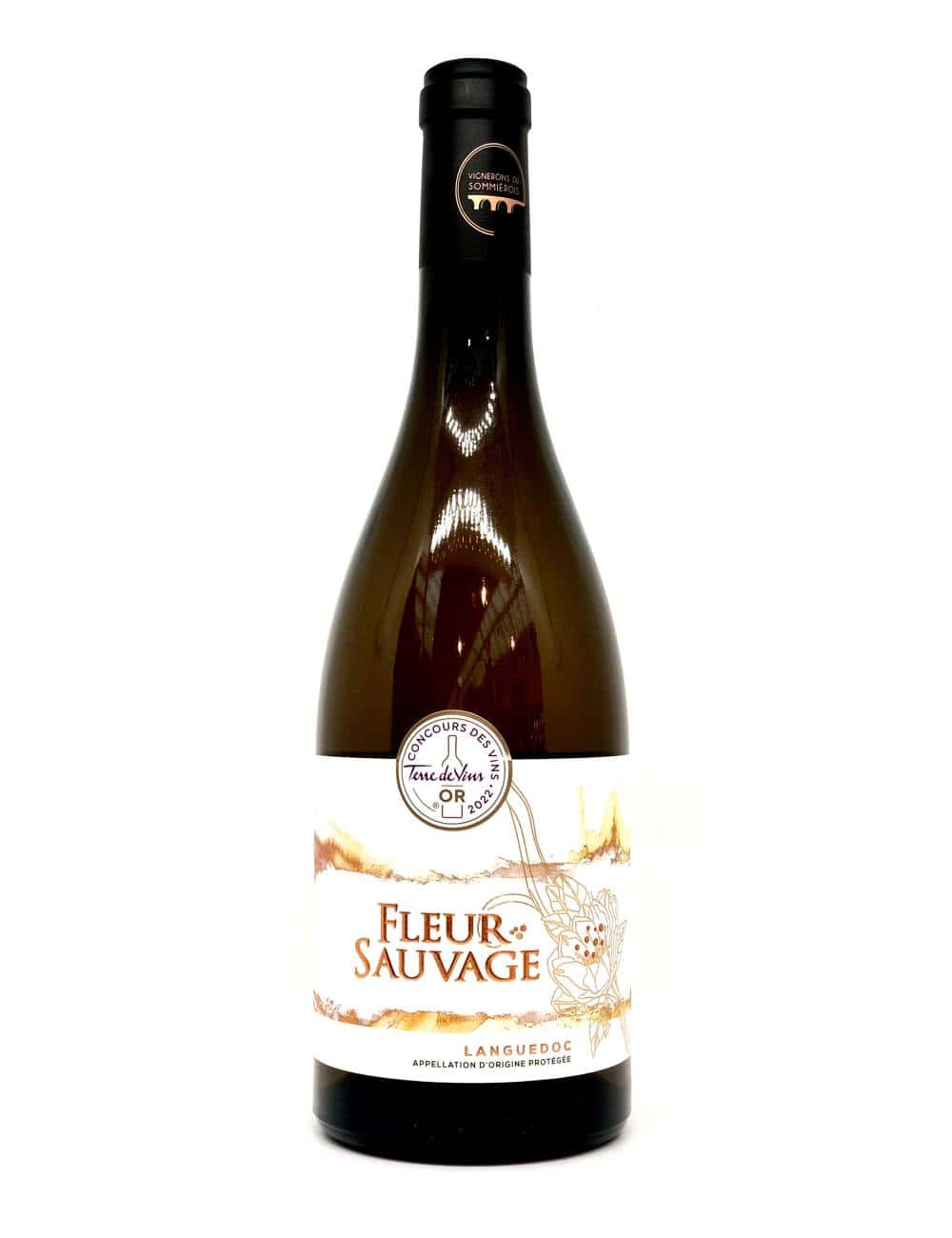 Fleur sauvage blanc - Les Vignerons du Sommiérois