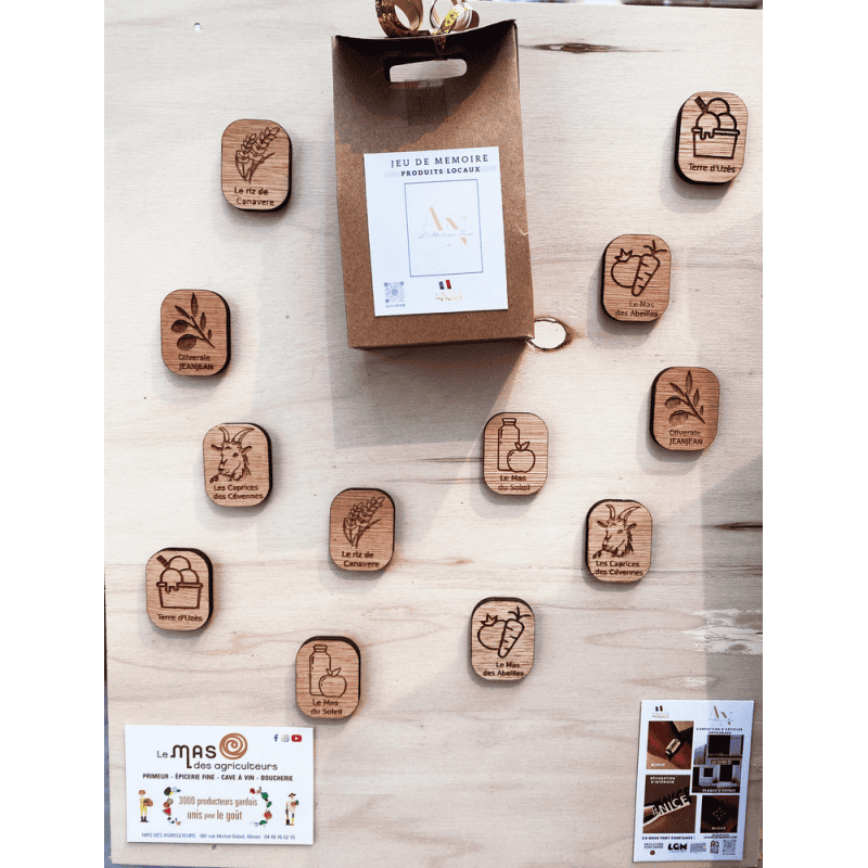 Jeu de mémoire spécial Mas des agriculteurs