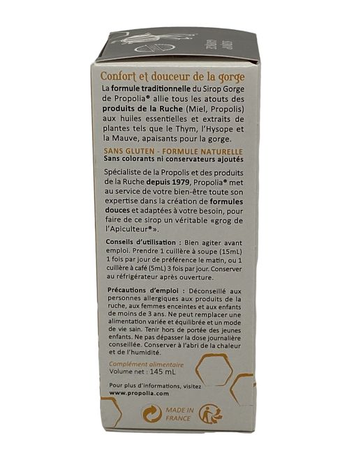 Sirop gorge propolis 145ml