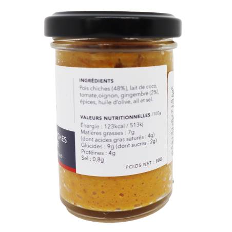 Curry de pois chiches au gingembre 80g