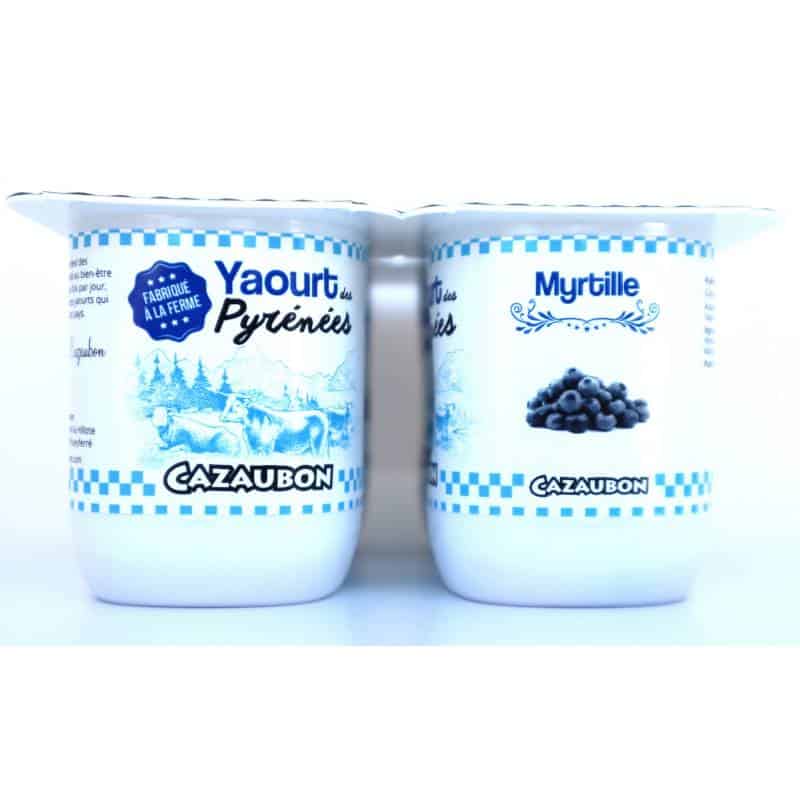 Yaourt fermier Myrtille 4x125g