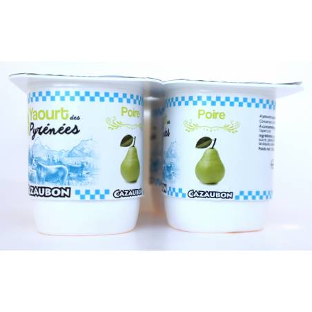 Yaourt fermier Poire 4x125g