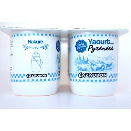 Yaourt fermier Nature 4x125g