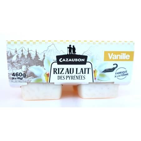 Riz au lait Vanille 4x115g