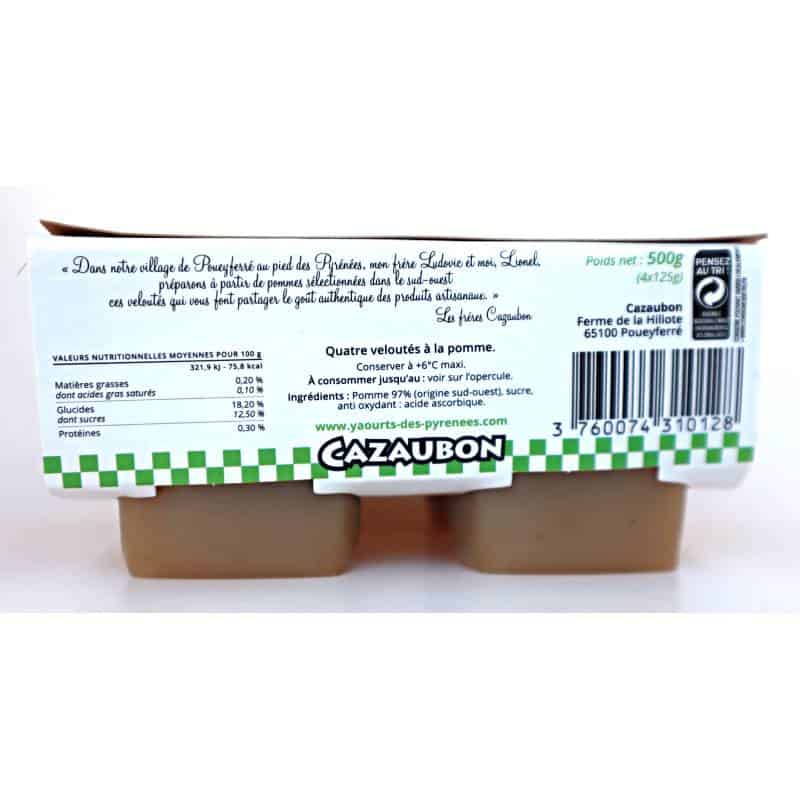 Velouté Pomme 4x125g